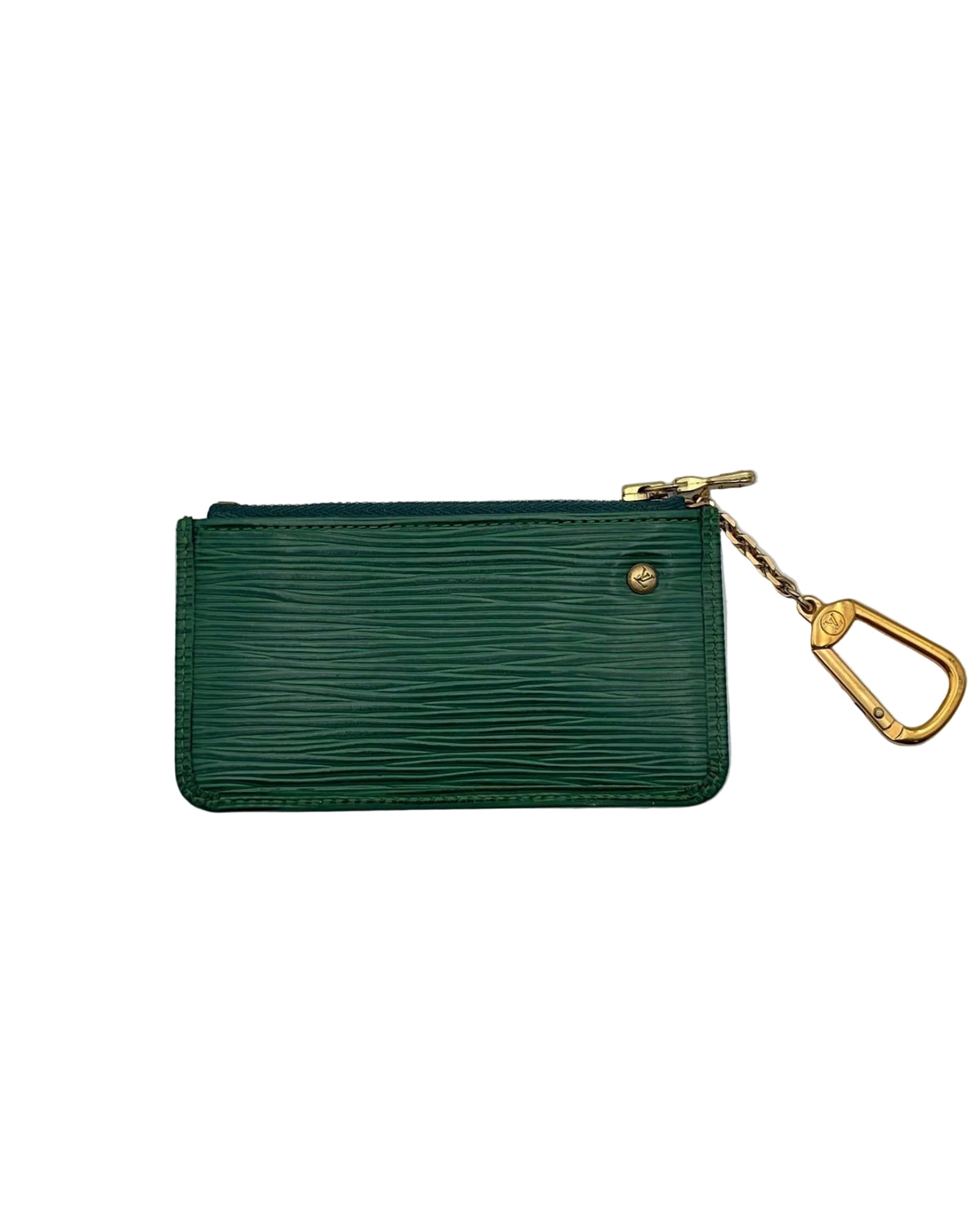 Louis Vuitton Epi Leather Keychain Wallet- Green