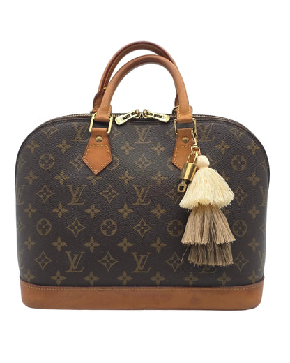 Louis Vuitton Lock and Key Tassel Charm 300- Neutral