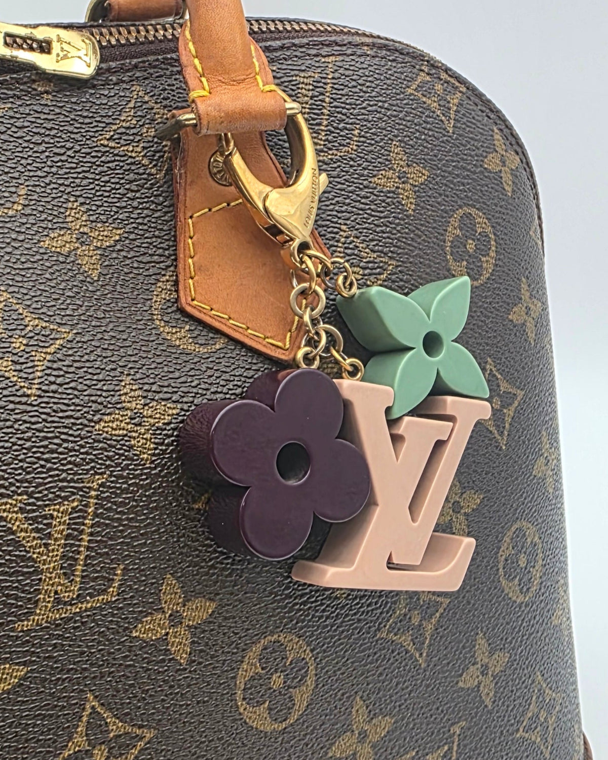 Louis Vuitton "Play Time" Bag Charm- Multicolor