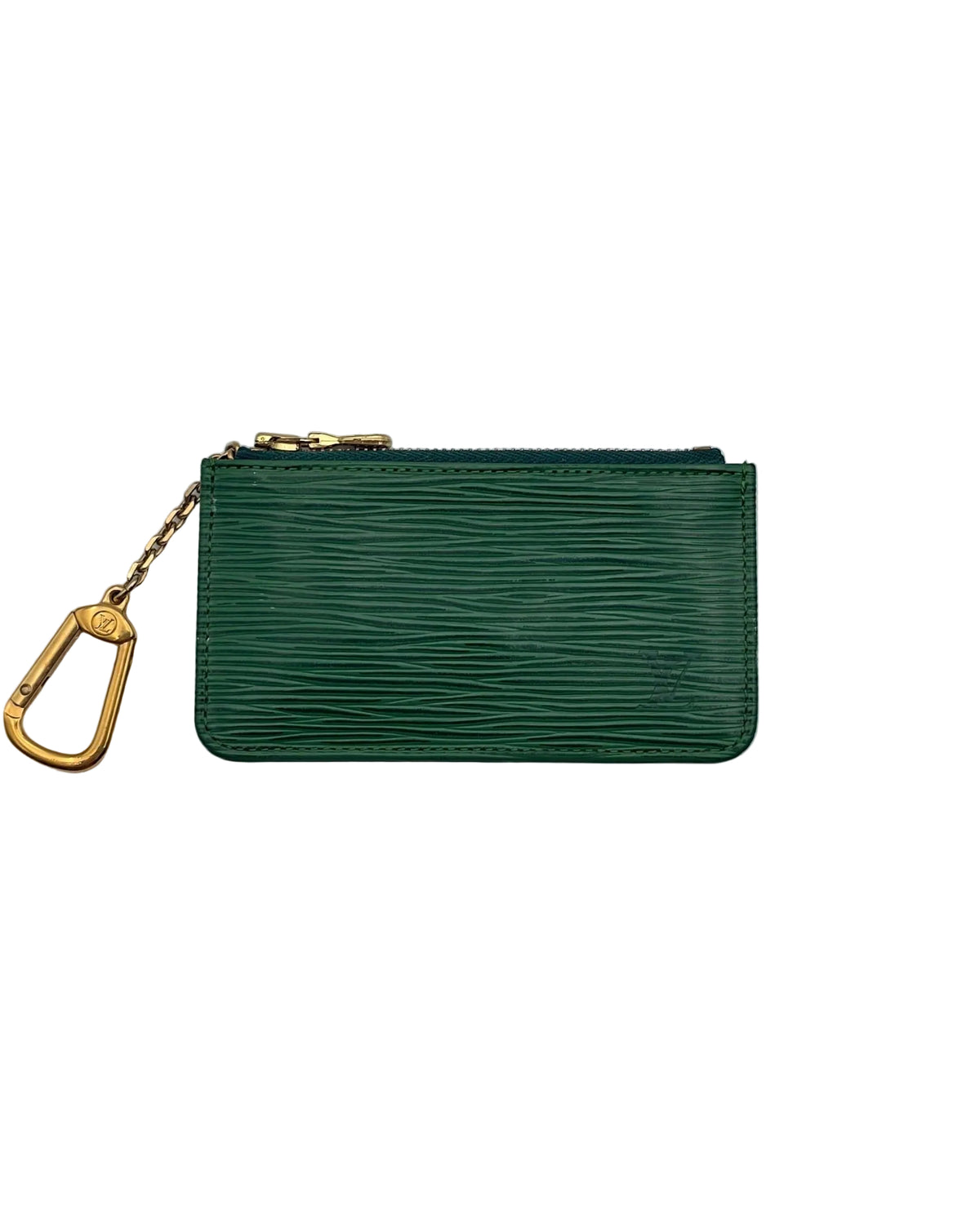 Louis Vuitton Epi Leather Keychain Wallet- Green
