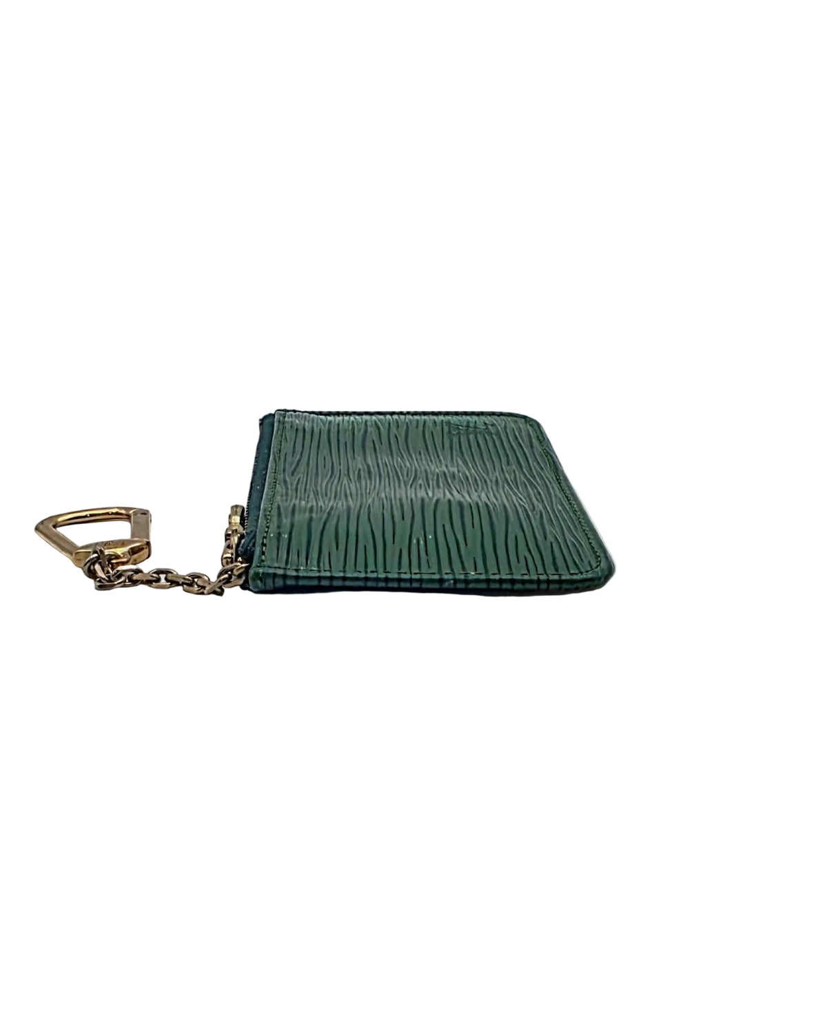 Louis Vuitton Epi Leather Keychain Wallet- Green