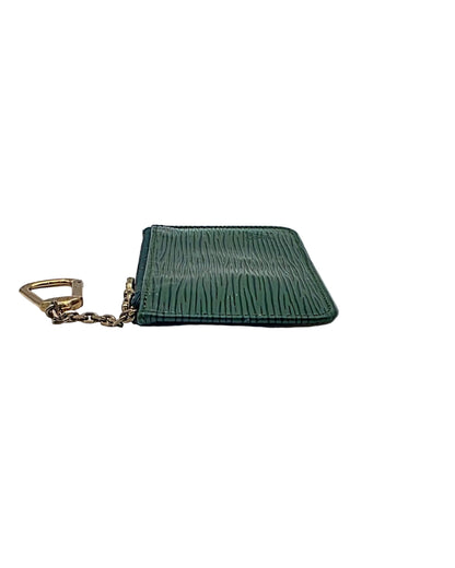 Louis Vuitton Epi Leather Keychain Wallet- Green