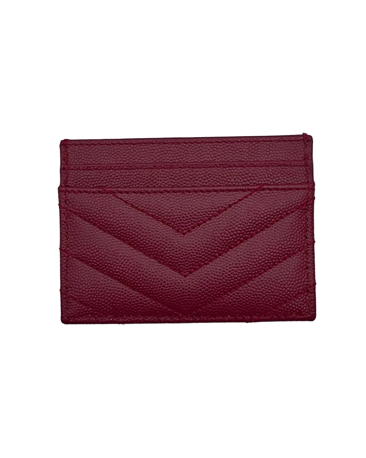 Saint Laurent Monogram Cardholder- Palissandre