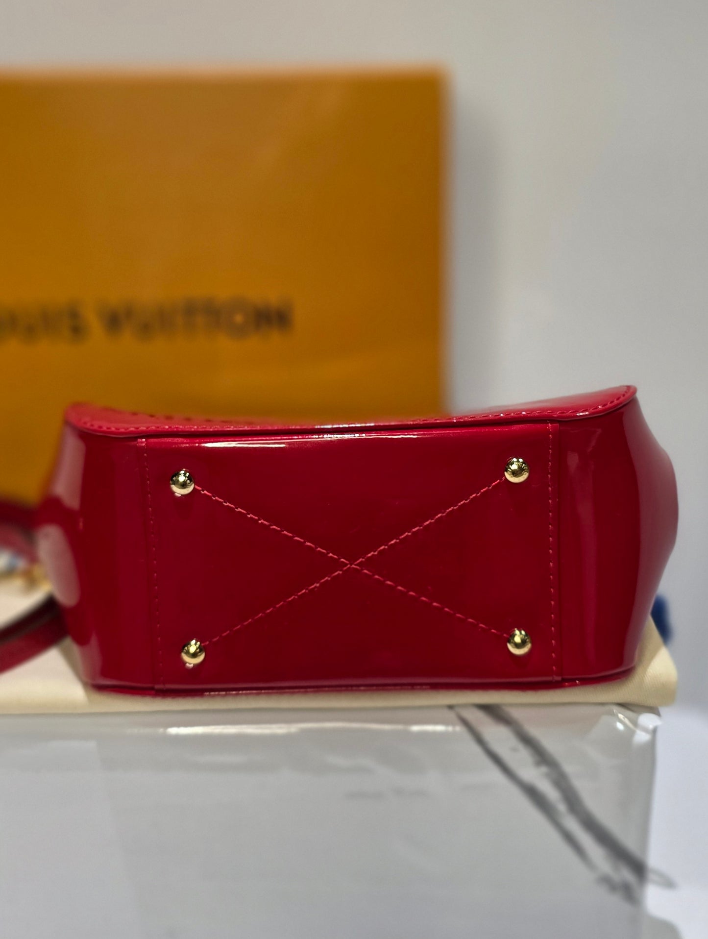Pre-Owned Louis Vuitton Monogram Vernis Pasadena