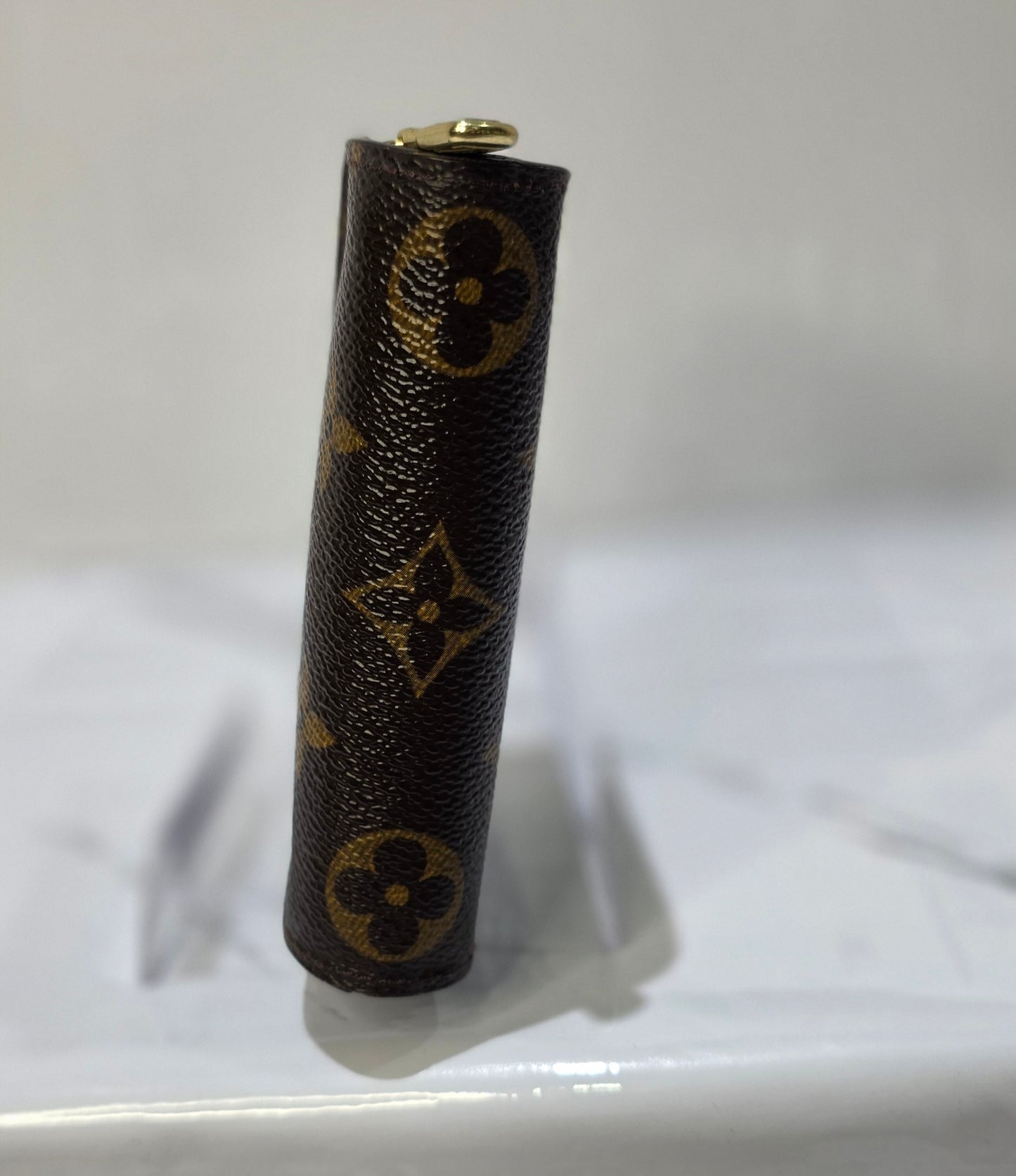 Pre- Owned Louis Vuitton Monogram Compact Wallet