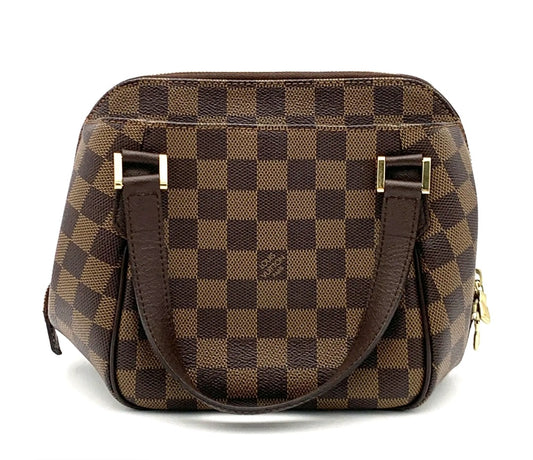 Pre-Owned Louis Vuitton Coated Canvas Damier Ebene Belem PM Handbag