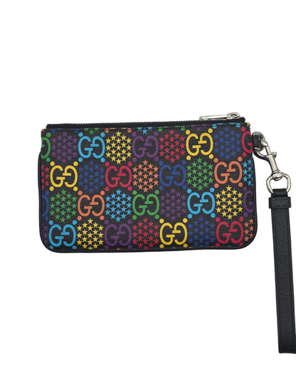 Gucci GG Psychedelic Wristlet Clutch- Multicolor