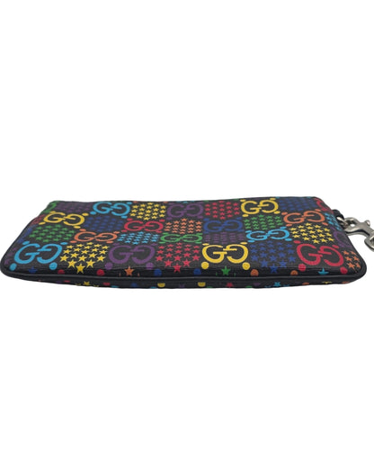 Gucci GG Psychedelic Wristlet Clutch- Multicolor