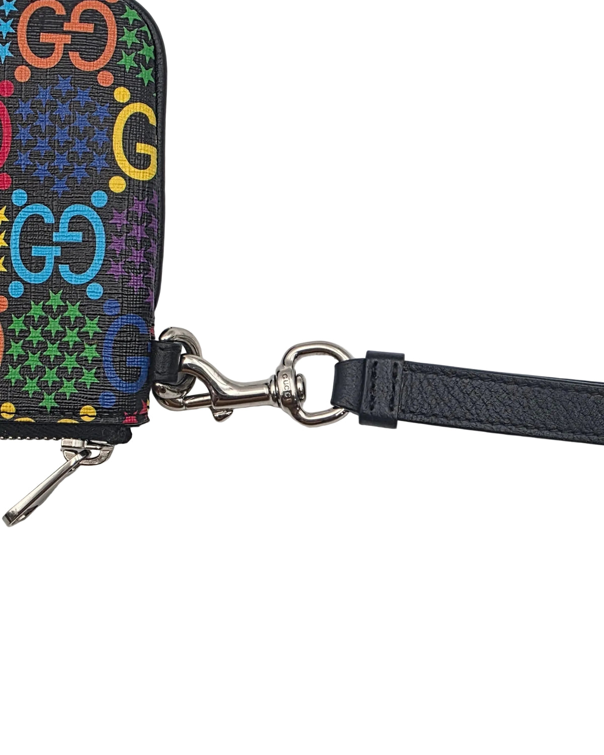 Gucci GG Psychedelic Wristlet Clutch- Multicolor