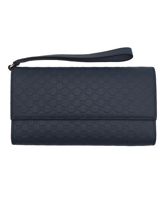 Gucci Microguccissima Wallet- Blue