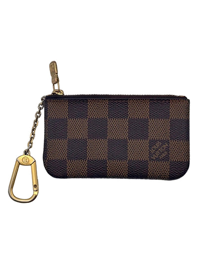 Louis Vuitton Key Pouch- Damier Ebene