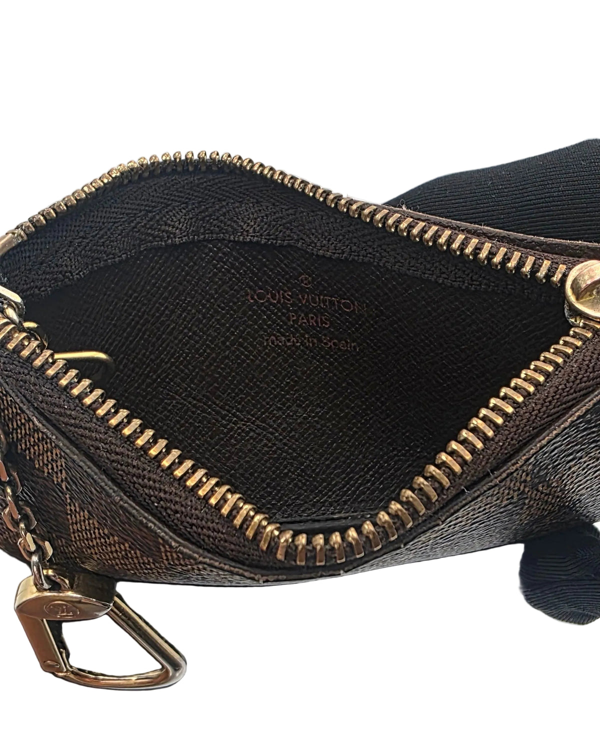 Louis Vuitton Key Pouch- Damier Ebene