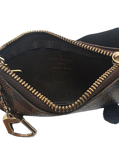 Louis Vuitton Key Pouch- Damier Ebene