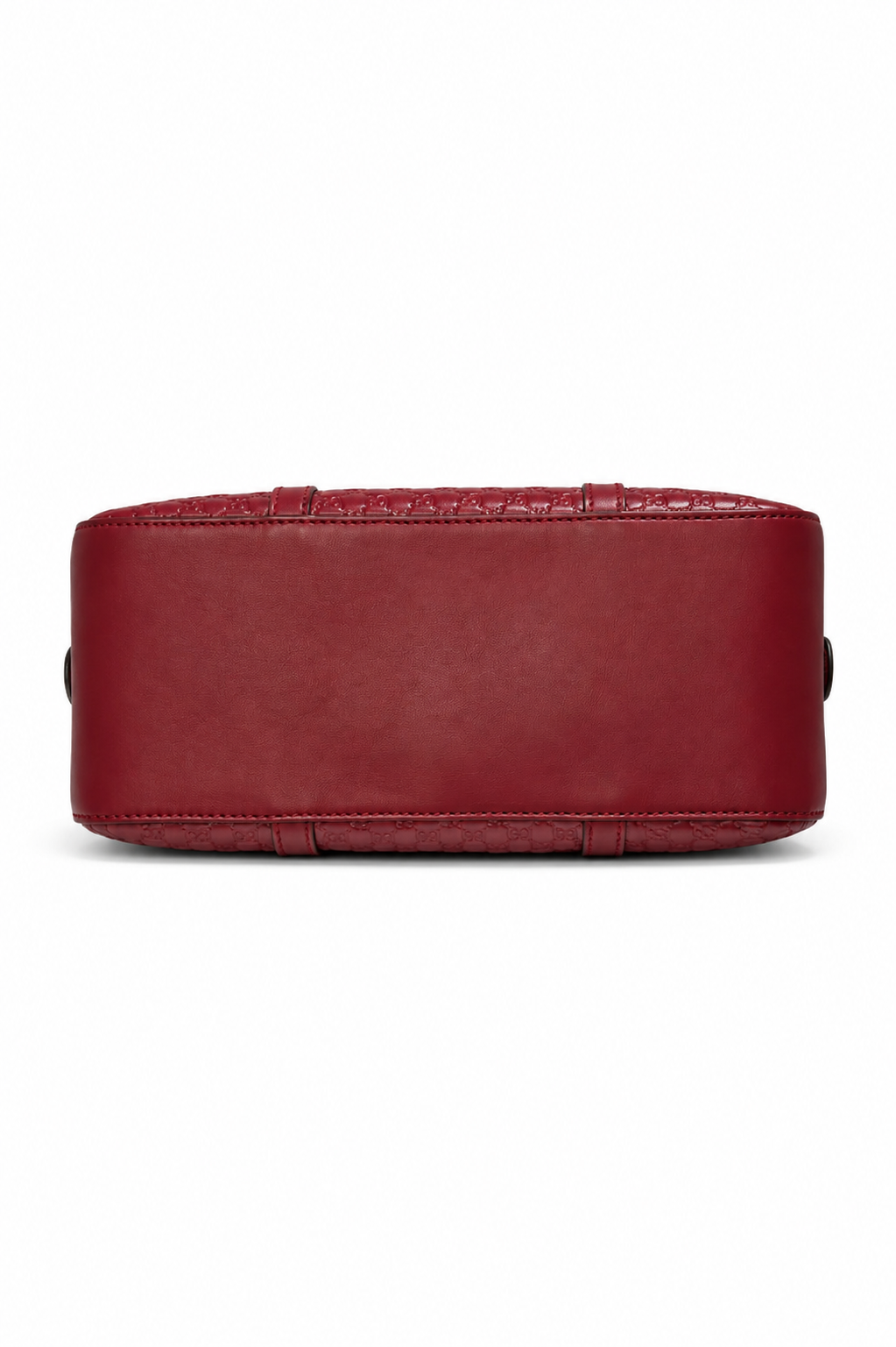 Pre-owned Gucci Microguccissima Leather bree Handbag – Red