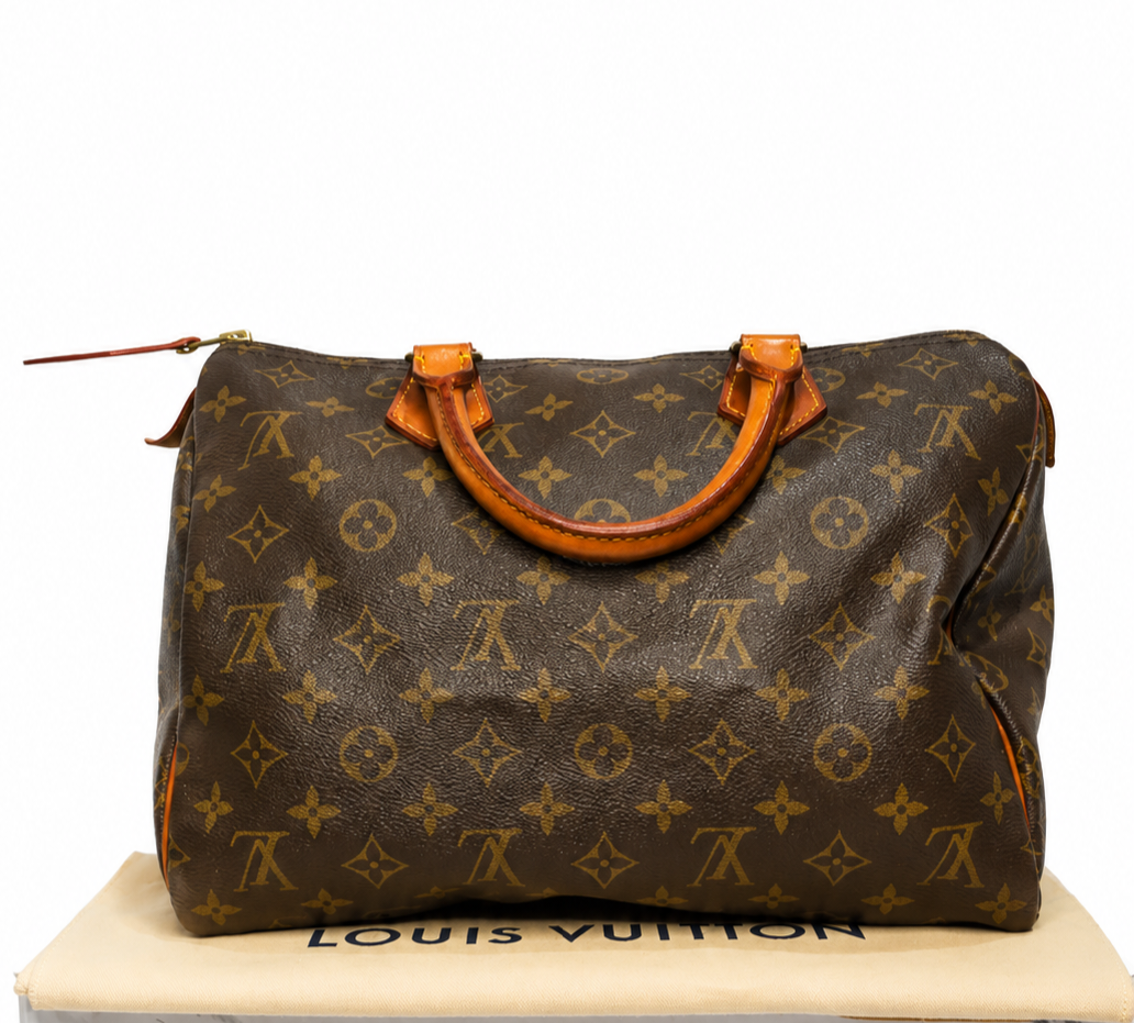 Pre-owned Louis Vuitton Monogram Speedy Handbag 30