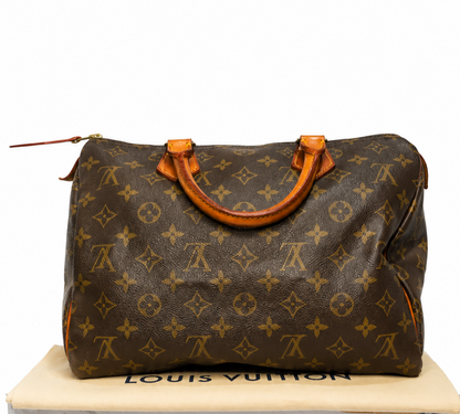 Pre-owned Louis Vuitton Monogram Speedy Handbag 30