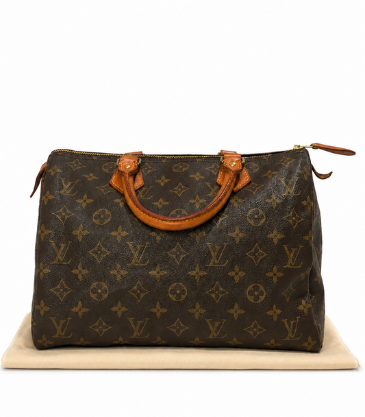 Pre-owned Louis Vuitton Monogram Speedy Handbag 30